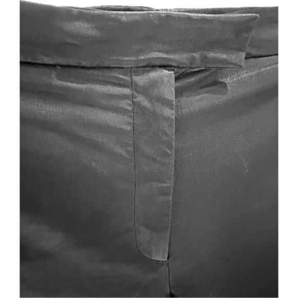 Club Monaco Black Leather Pants - Picture 4 of 7